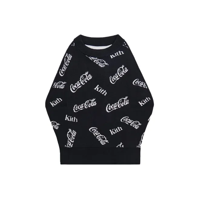 KITH X Coca Cola Hilary Halter Top 'Black'-0