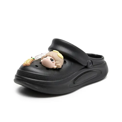 La Chapelle Clogs Women's Black