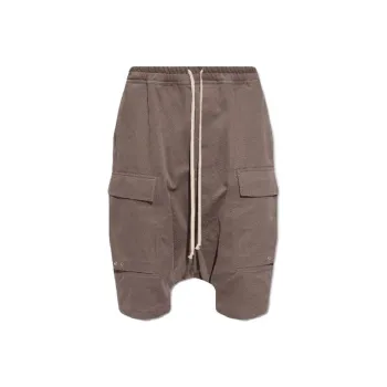 RICK OWENS Casual Shorts Men Brown
