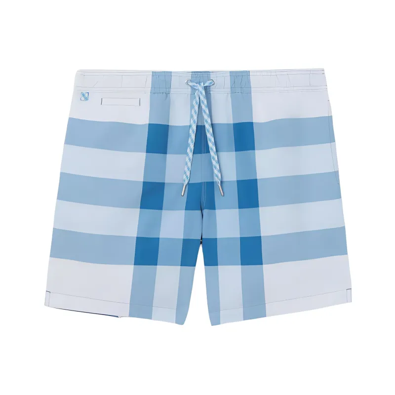 Burberry Check Drawstring Shorts-0
