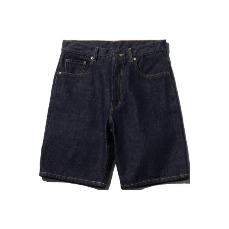 Beams Denim Shorts Men-0