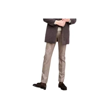 JODOLL Casual Pants Men's Light Brown