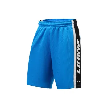 LINING Sports Basketball Collection Basketball Shorts Men Blue
