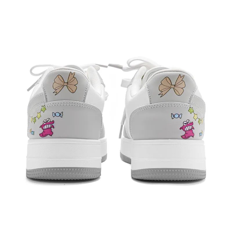 Crayon Shinchan Anti Slip Wear Resistant Low Top Skateboard Shoes Unisex-17
