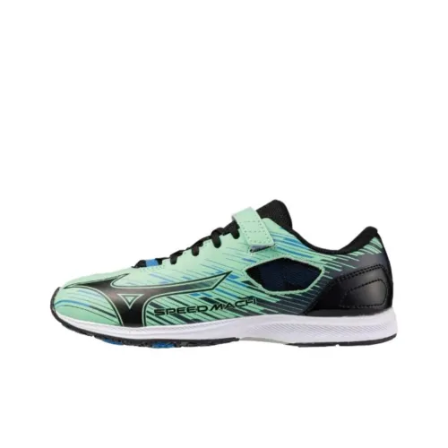 Mizuno Anti Slip Wear Resistant Low Top Casual Shoes Unisex Green