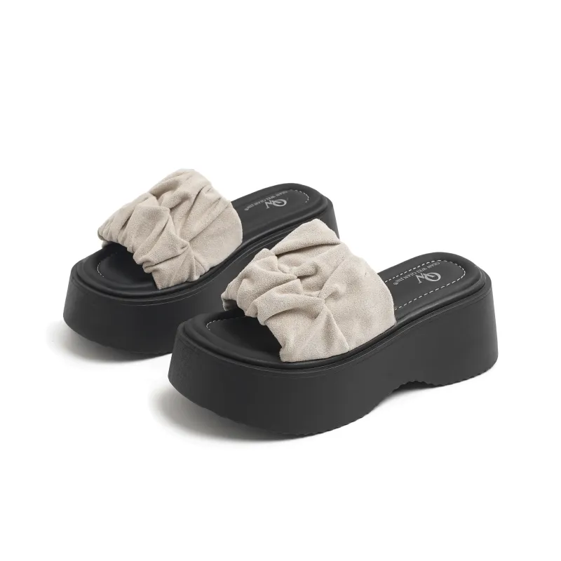 NUNZ Slip Resistant Odor Resistant Cushioning Slide Slippers Women's-8
