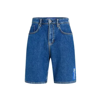 KARL LAGERFELD / Karl Lagerfeld Jeans Straight leg Denim Shorts