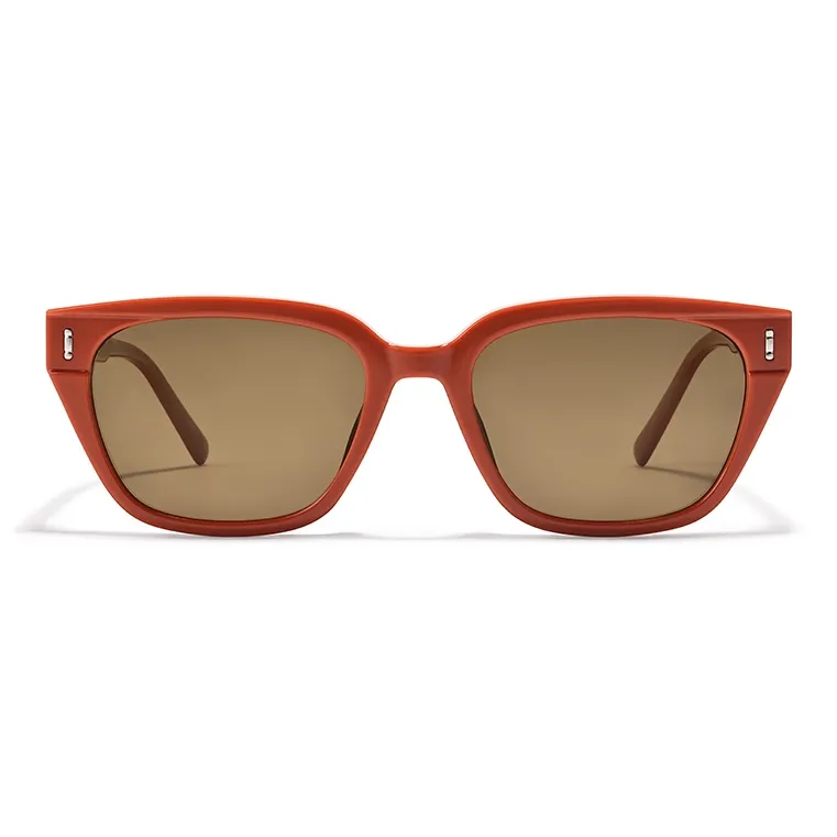 Sagawa TR/Memory Plastic Square Sunglasses Unisex-1