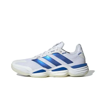 Adidas STABIL 16 Anti Slip Wear Resistant Low Top Training Shoes Men's White Blue
