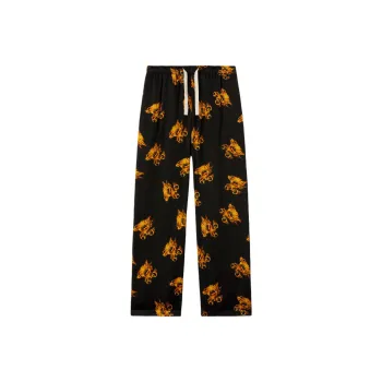 PALM ANGELS Burning Monogram Loose Pants