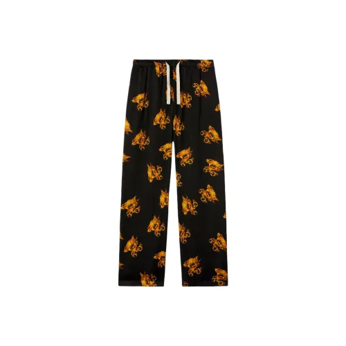 PALM ANGELS Burning Monogram Loose Pants