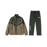 Clothing Set (Brown Top+Green Pants)