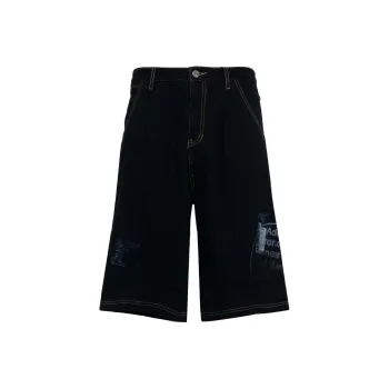 ADER ERROR Denim Shorts Men's Midnight Blue