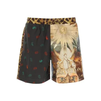 Aries Casual Shorts Men Multicolor