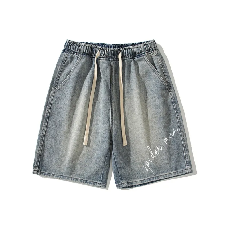 MARVEL Denim Shorts Unisex-8