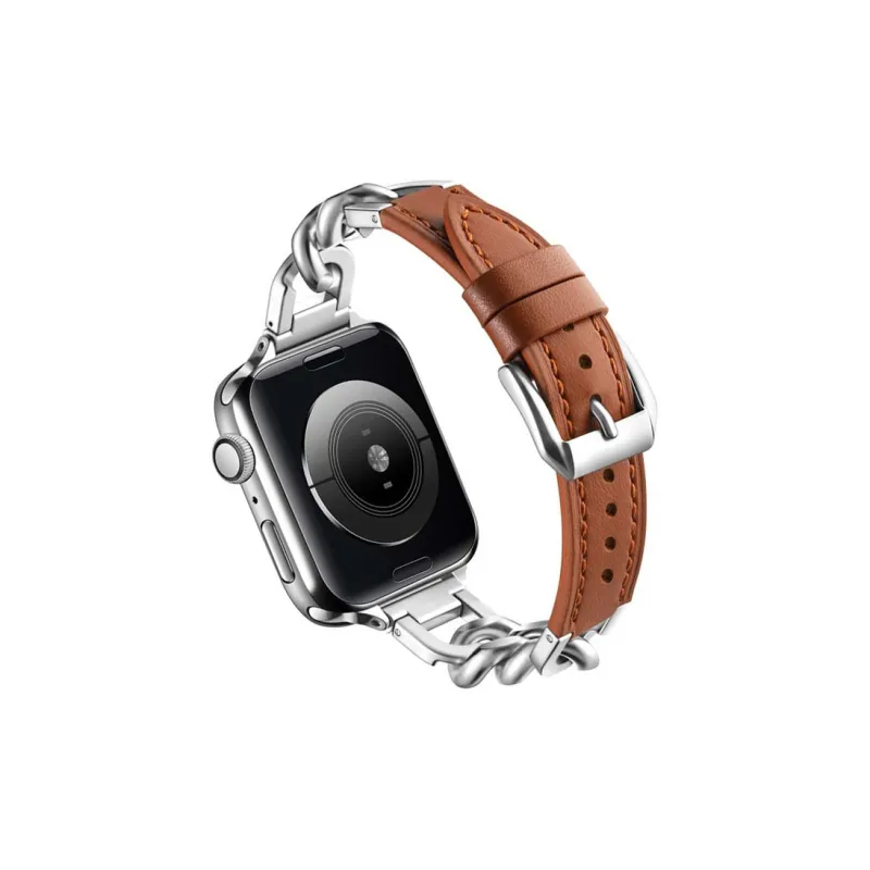 ZHENGGUANG Watch Band Apple Compatibility Genuine Leather Material-23