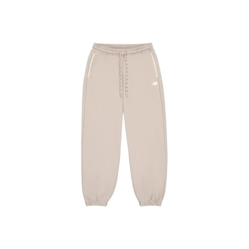 New Balance Leisure Lifestyle Series SS25 Casual Pants Men's Khaki-0