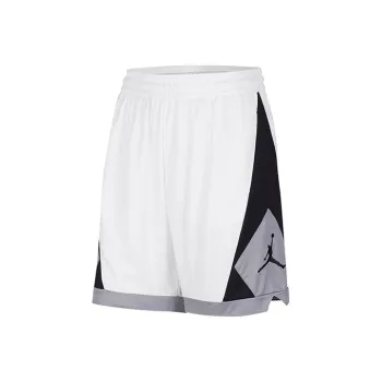Jordan Jumpman Diamond Basketball Shorts Men's White