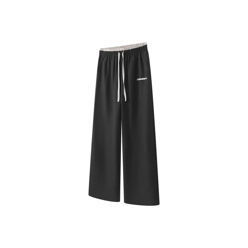 Qnxeey Casual Pants Unisex-18