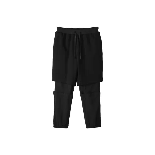NORVINCY Western Sports & Fitness Knitted Fabric Casual Pants Unisex