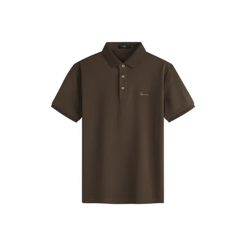 FIRS Polo Shirt Men's Dark Brown