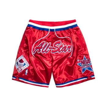 Mitchell Ness Basketball Shorts Men Red