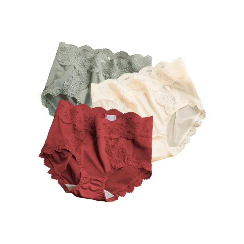 XIA.WA.ZHI.XIU Underpants Women's Shopping Bag 3 Pack-87