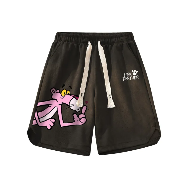PINK PANTHER Casual Shorts Unisex-4