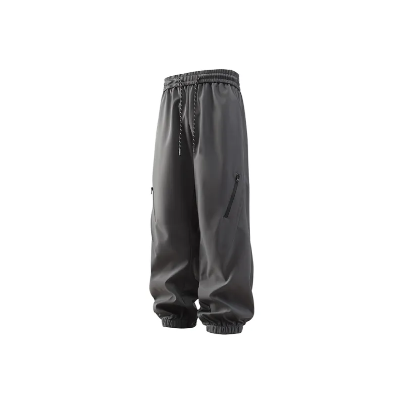 MIIOW Casual Pants Unisex Shadow Coffee-6