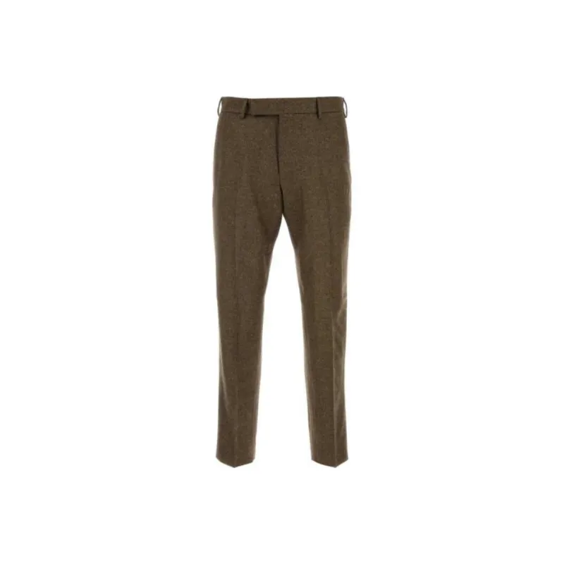 PT Pantaloni Torino Casual Pants Men's Brown-0