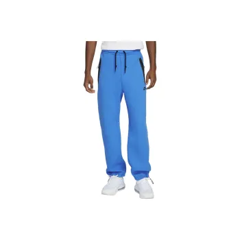 Nike Sportswear Tech Fleece Open-Hem Sweatpants Casual Pants Men's Blue