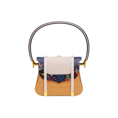 DUANMULIANGJIN Teak Body Bag Princess Handbag Women's Dusk Yellow