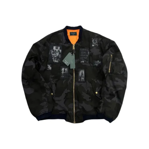 Undermycar FW24 블랙 남성 패딩 점퍼