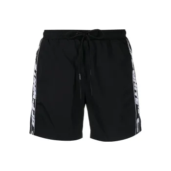 OFF WHITE Logo tape Swim Shorts