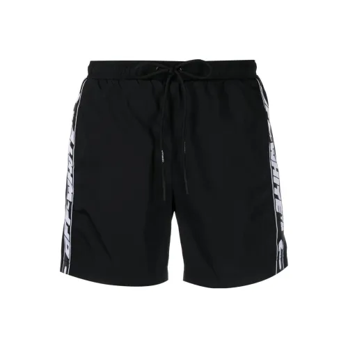 OFF-WHITE Logo-tape Swim Shorts