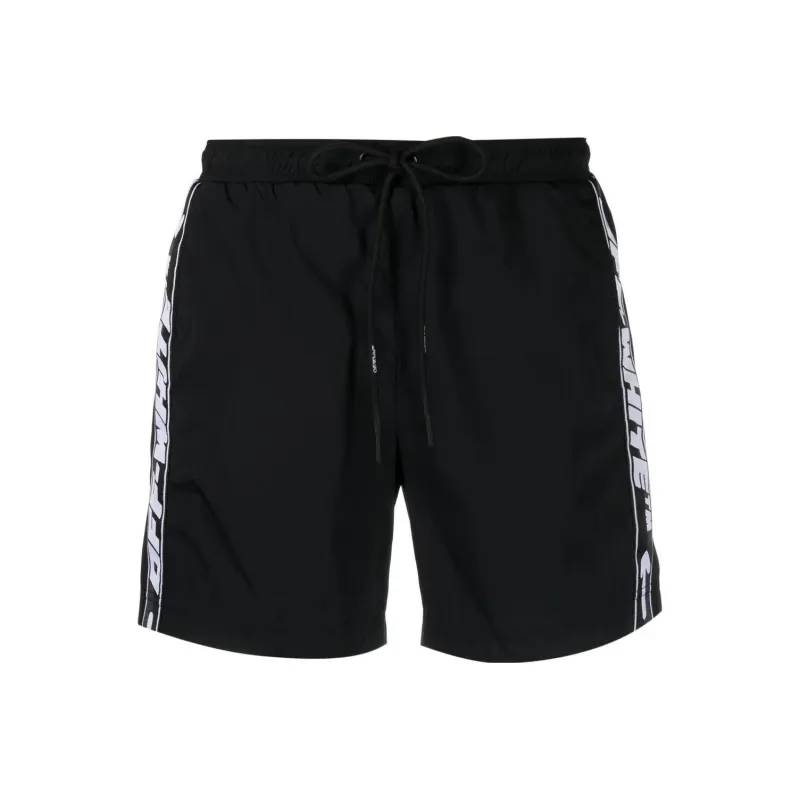 OFF-WHITE Logo-tape Swim Shorts-0