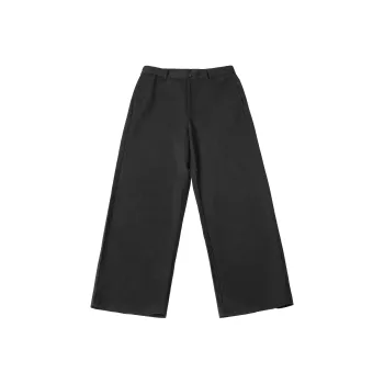Haonanhuang Casual Pants Unisex Black