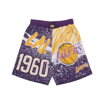 Mitchell Ness Basketball Shorts Unisex Purple