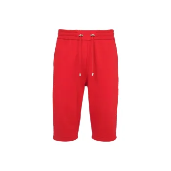 BALMAIN Casual Shorts Men Red