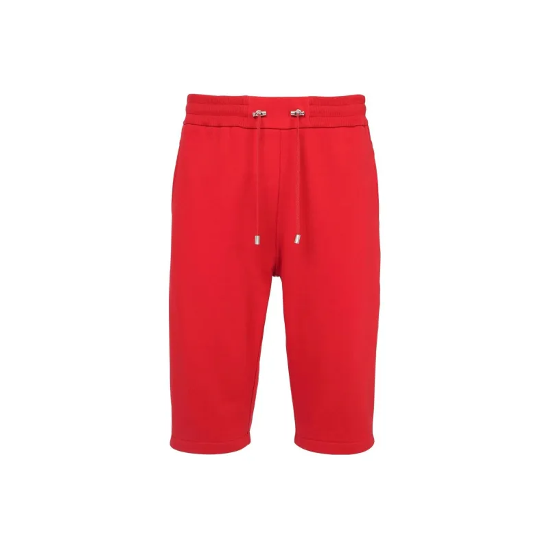 BALMAIN Casual Shorts Men Red-0
