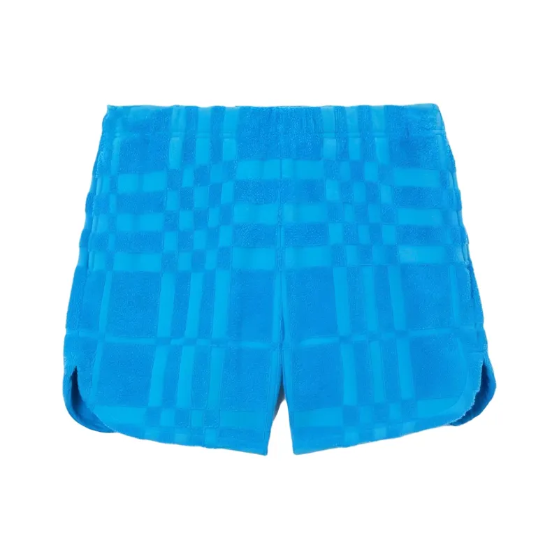 Burberry Check pattern Above knee Length Shorts-0