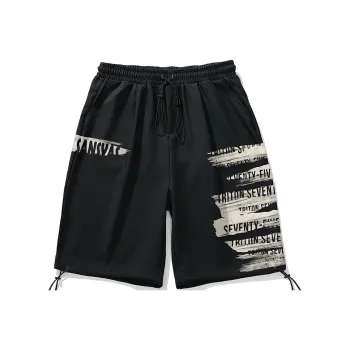 SANSYAS Casual Shorts Unisex Black