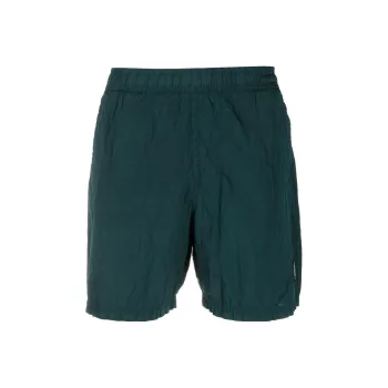 STONE ISLAND Embroidered logo Swim Shorts