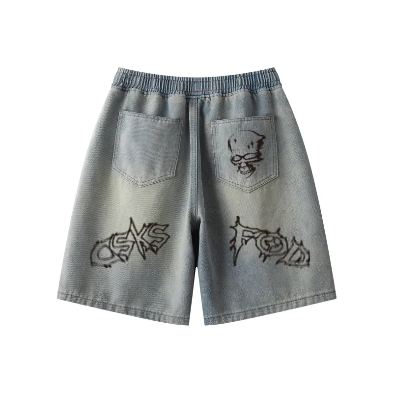 CSKS Denim Shorts Unisex-12