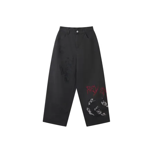 Revenge x Hirono Casual Pants Unisex Gray