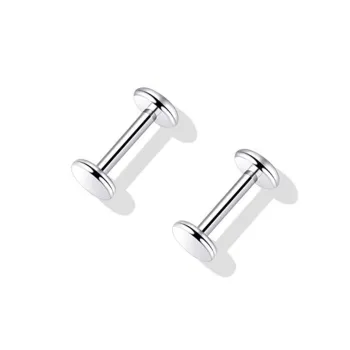LNIEER Medical Titanium Alloy Stud Earrings Women's