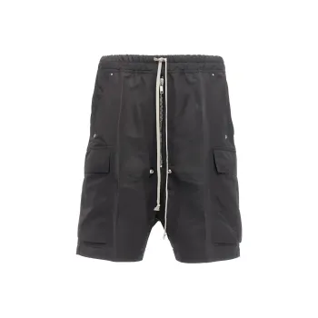 RICK OWENS Casual Shorts Men Black
