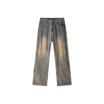 XINYINSU 24FW Jeans Unisex Vintage Blue