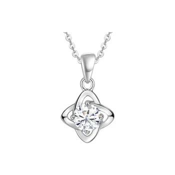 ME LUXE Moissanite Pendant, Refined Fashion Versatile Luxury Elegance Women's