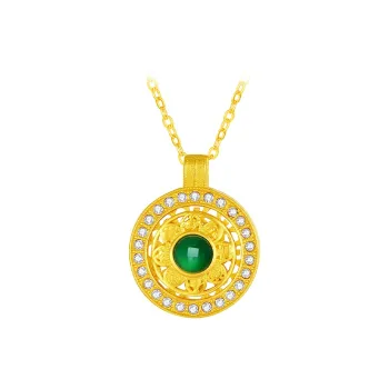 Chum Glutinous Jade Necklaces Women's